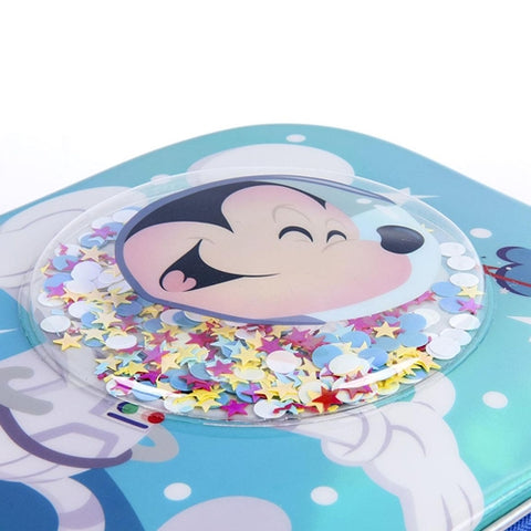 Cerda - Ghiozdan Mickey Mouse Cerda Confetti, 25x31x10 cm