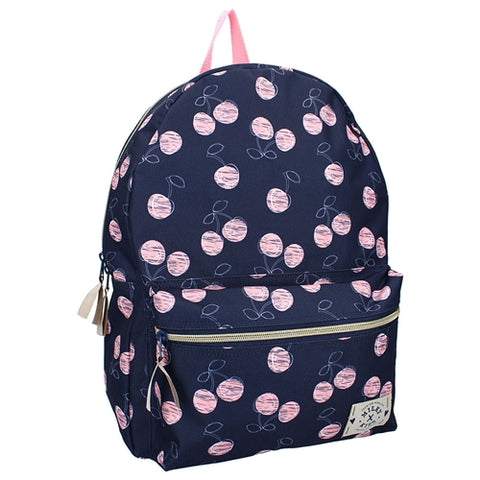 Vadobag  - Rucsac Milky Kiss Young, Wild and Free Navy, 39x29x12 cm