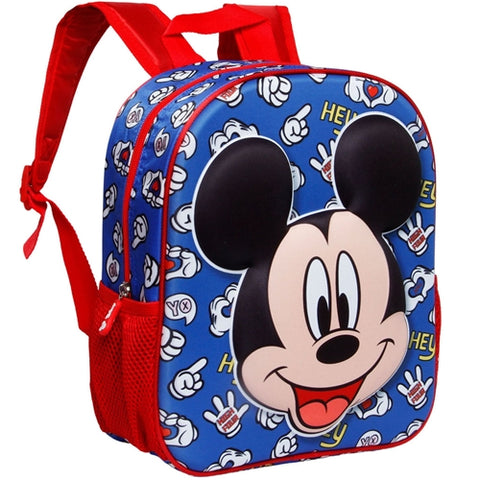 Rucsac Mickey Mouse Grins 3D, 26x31x11 cm