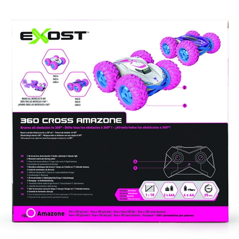 Masina cu Telecomanda As Exost Rc Scara 1:18 360 Cross Amazone