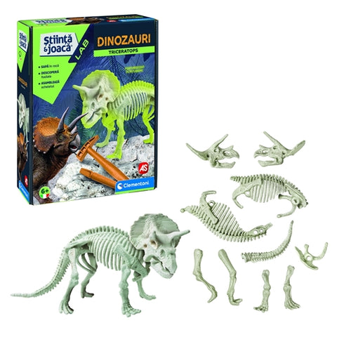 Joc As Descopera Dinozaurul Triceratops