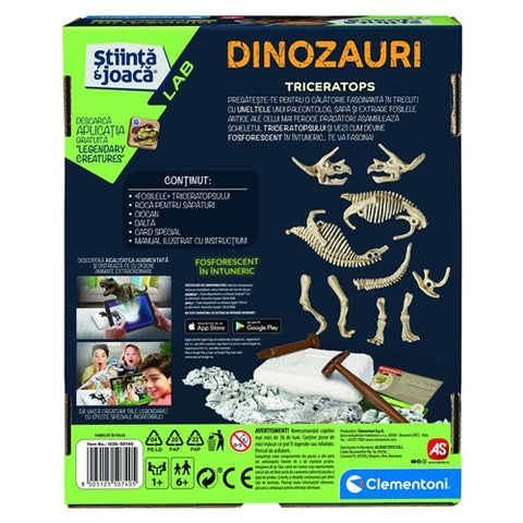 Joc As Descopera Dinozaurul Triceratops