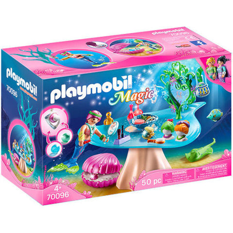 Set de Constructie Playmobil Salon De Infrumusete pentru Sirene