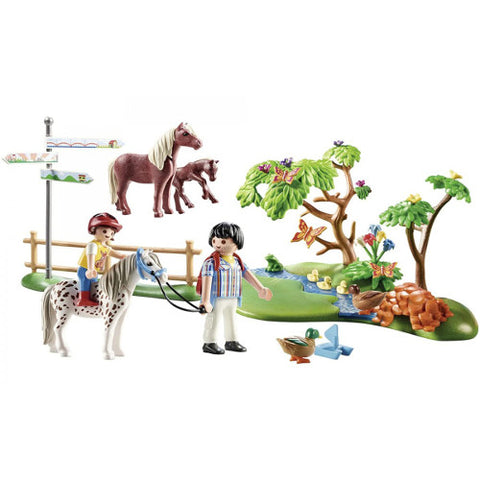 Playmobil - Set de Constructie Playmobil Aventura Calare pe Ponei 