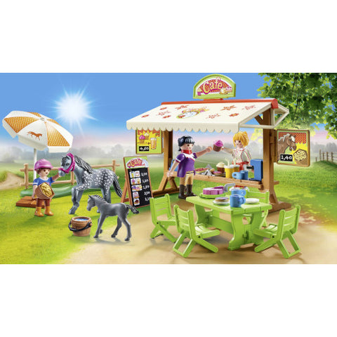 Playmobil - Set de Constructie Cafeneaua Poneilor