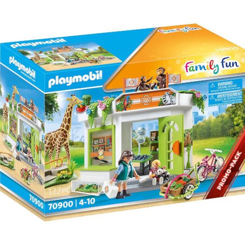 Playmobil  - Set de Constructie Veterinar La Zoo