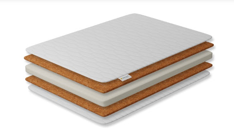 Saltea pentru copii, Cocos Spuma T18 Cocos cu husa detasabila Bumbac, 120X60X10 CM