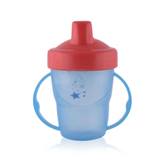Cană cu mânere și cioc, 12 luni+, 210 ml, Blue