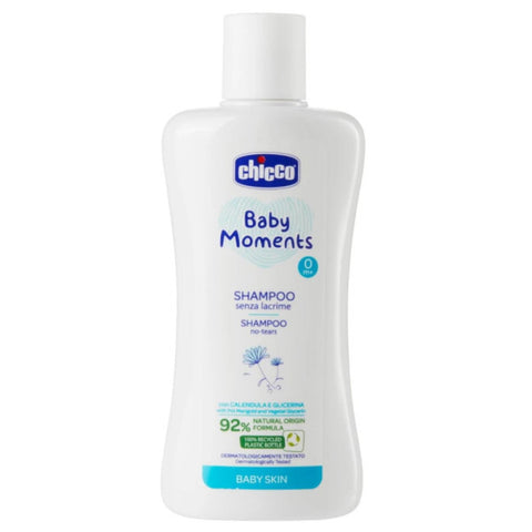 Set cadou cosmetice Chicco Baby Moments Skin Clean&Protect (gel de dus, sampon si crema iritatii scutec)