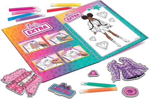 Carte de colorat cu activitati Barbie - Stilul tau