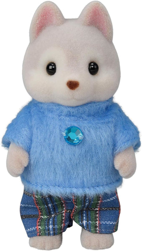 Figurine Sylvanian Families - Familia Catelusilor Husky