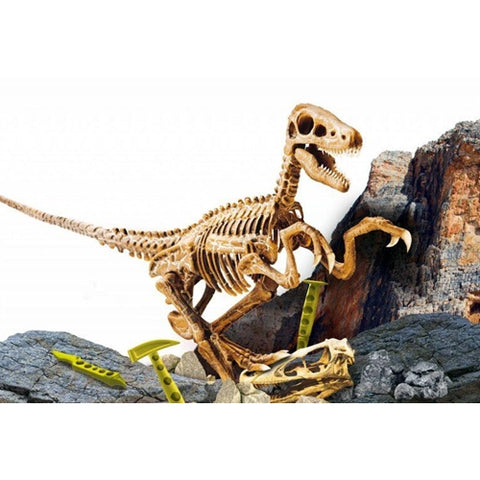 Experimentele Micului Geniu Lisciani Kit Paleontologie Velociraptor