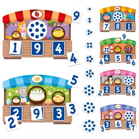 Joc Montessori Headu 123 Bingo