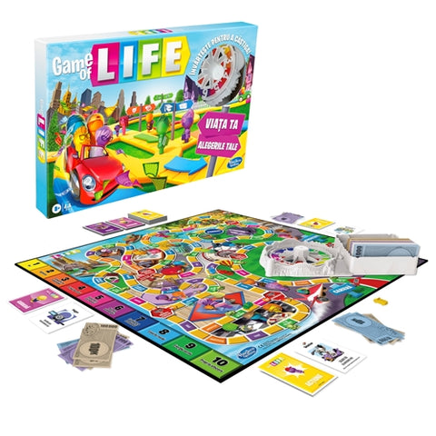 Joc Hasbro Game of Life Clasic in Limba Romana