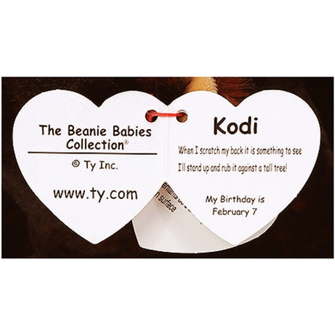 Jucarie de Plus Ty Ursuletul Kodi 24 cm