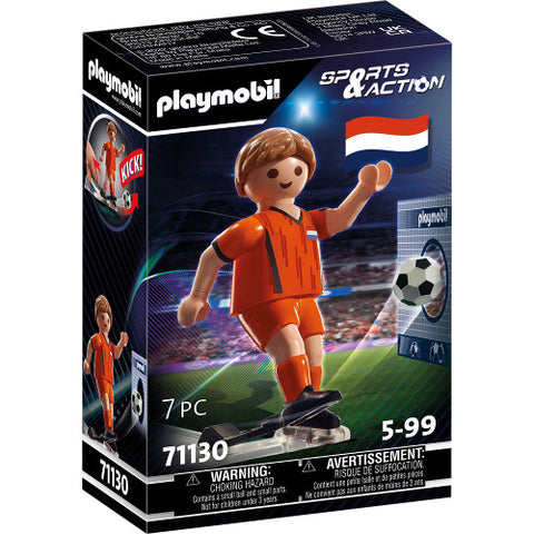 Playmobil - Set de Constructie Playmobil Jucator De Fotbal Olandez