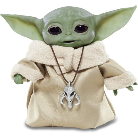 Hasbro - Jucarie Interactiva din Plus Star Wars Aka Baby Yoda, The Child Animatronic Edition