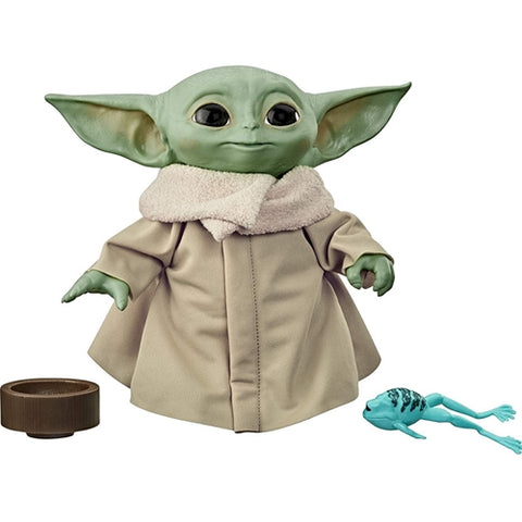 Hasbro - Jucarie Interactiva din Plus Baby Yoda, The Child Mandalorian