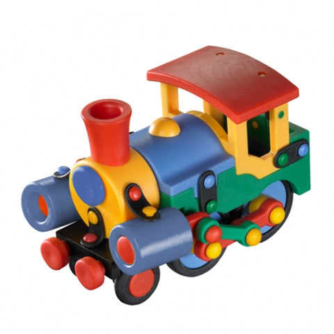  mic-o-mic-Set de Construit Locomotiva 3D, 15 cm