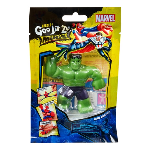 Toyoption - Figurina Toyoption Goo Jit Zu Minis S5 Marvel Hulk 41380-41385