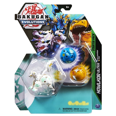 Spin Master -Set 3 Bakugani Spin Master Starter B Evolutions S4 Holwkor Ultra, Neo Pegatrix si Trox