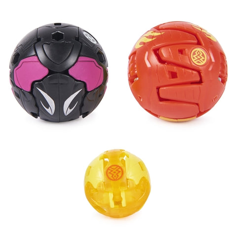 Spin Master - Set Bakugan Spin Master Nanogan Browler Ryerazu, Cimoga si Sledge