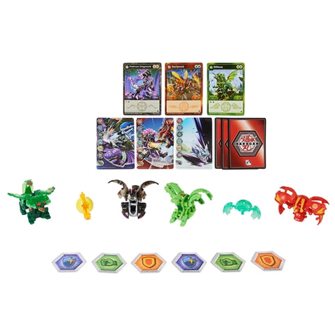 Spin Master - Set Bakugani Spin Master Battle Strike Evolutions S4 Dragonoid, Arcleon, Sestanoid si Nillious