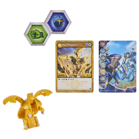 Spin Master - Bila Bakugan Spin Master S4 Evolutions Neo Pegatrix Galben