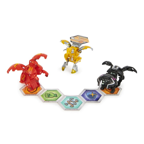 Spin Master - Set 3 Bakugani Spin Master Starter B Evolutions S4 Eenoch Ultra, Neo Pegatrix si Pharol