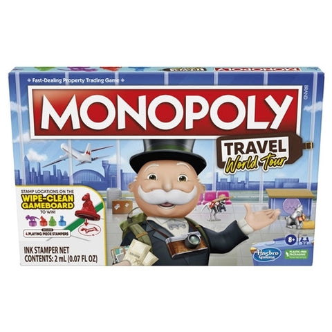 Hasbro - Joc de Societate MONOPOLY Calatoreste in Jurul Lumii