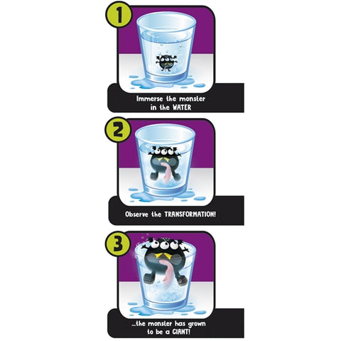 Lisciani - Joc Educativ Experimente - Monstruletii Veseli in Crestere