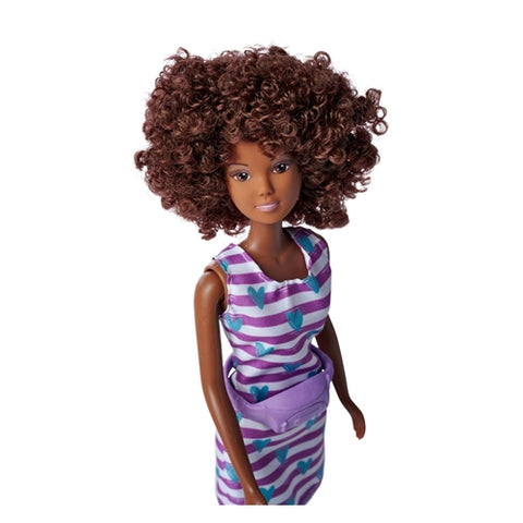 Simba - Papusa Prietena lui Steffi Love Simba in Rochita Mov 29 cm