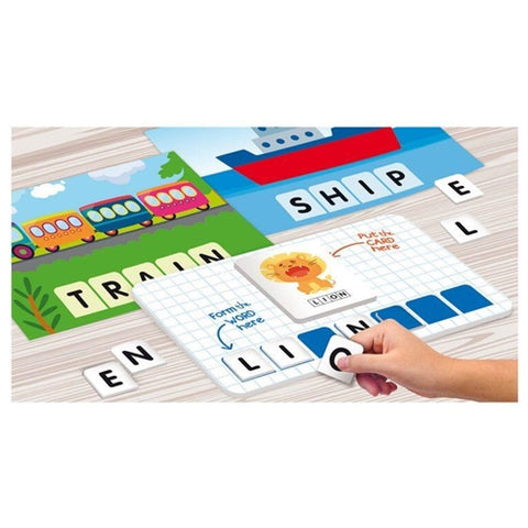 Lisciani - Joc Educativ Life Skills - Primele mele 100 de Cuvinte in Engleza