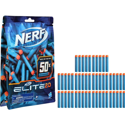 Hasbro - Set Rezerve Nerf Hasbro Elite 2.0 50 Bucati