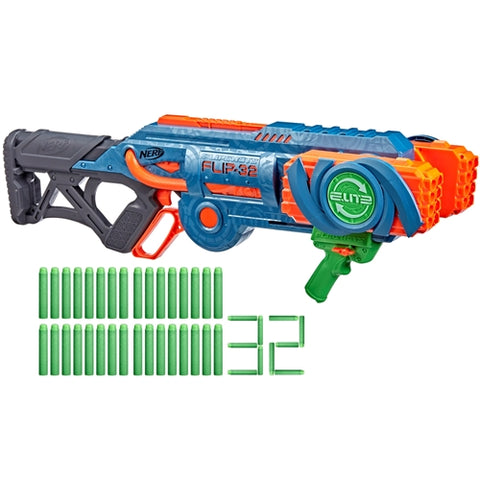 Hasbro - Blaster Nerf Hasbro Elite Flip 32 Cartuse