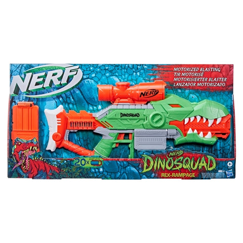 Hasbro - Blaster Nerf Hasbro DinoSquad Rex Rampage