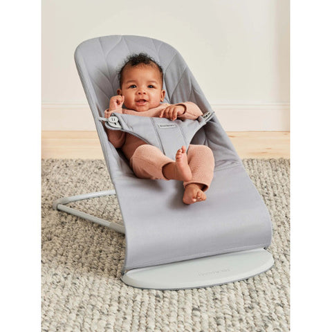 BabyBjorn - Balansoar BabyBjorn Bliss Light Grey Bumbac