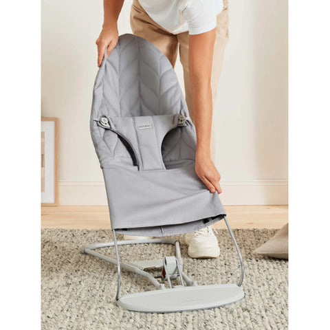 BabyBjorn - Balansoar BabyBjorn Bliss Light Grey Bumbac