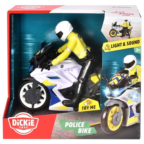 Dickie Toys - Motocicleta de Politie Dickie Toys Yamaha Police Bike
