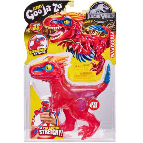 Toyoption - Figurina Toyoption Goo Jit Zu Jurassic World Pyroraptor 41302M-41305