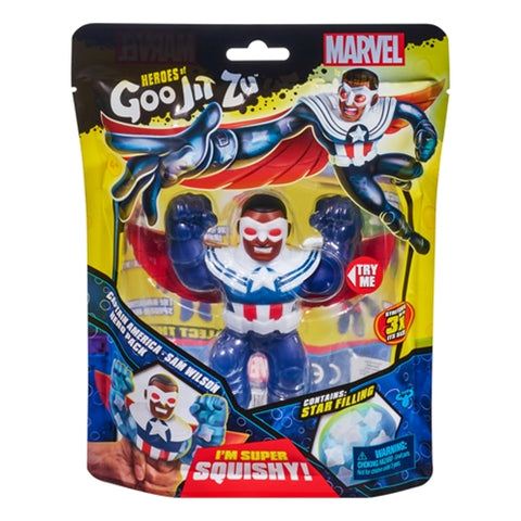 Toyoption - Figurina Toyoption Goo Jit Zu Marvel Captain Sam Wilson 41367-41371