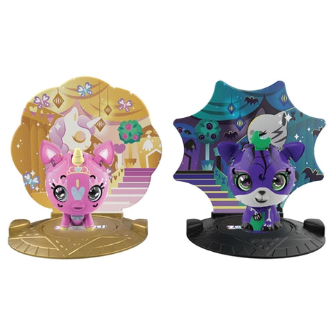 Spin Master - Set Figurine Spin Master Zoobles  Animalute Colectabile Unicorn si Tigru