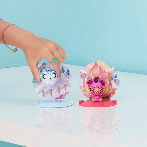 Spin Master - Set Figurine Spin Master Zoobles  Animalute Colectabile Ursulet si Catelus