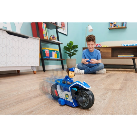 Spin Master - Motocicleta RC cu Telecomanda Spin Master Patrula Catelusilor Chase