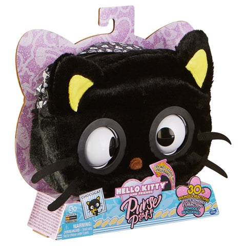 Spin Master - Gentuta Interactiva Purse Pets Spin Master Hello Kitty si Prietenii Chococat