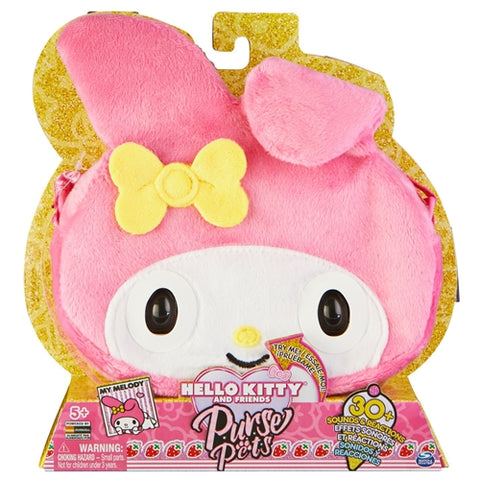 Spin Master - Gentuta Interactiva Purse Pets Spin Master Hello Kitty si Prietenii  My Melody