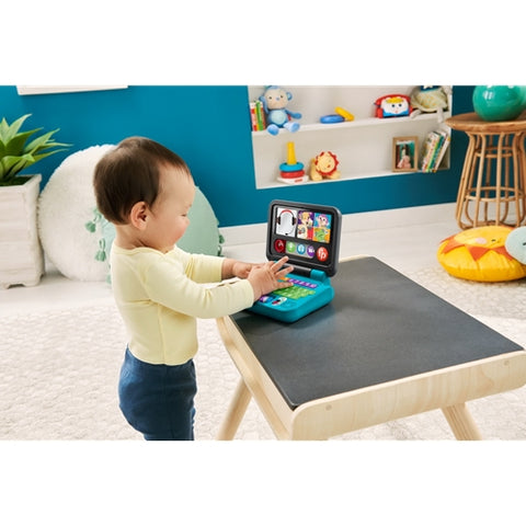 FISHER PRICE LAUGH&LEARN LAPTOP INTERACTIV IN LIMBA ROMANA