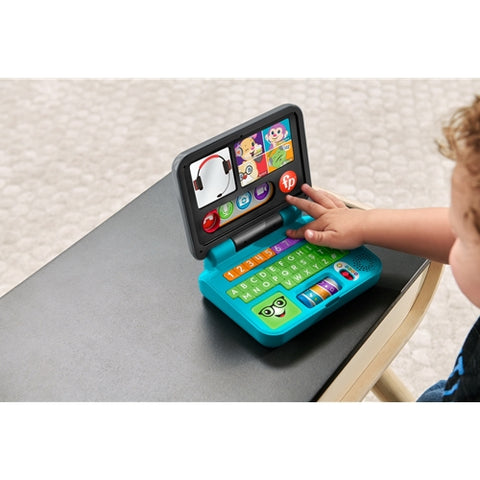 FISHER PRICE LAUGH&LEARN LAPTOP INTERACTIV IN LIMBA ROMANA