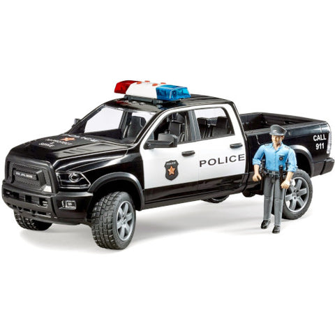 Bruder - de Politie Ram 2500 cu Politist si Accesorii