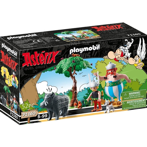 Set de Constructie Playmobil  Asterix Vanatoarea Porcului Salbatic